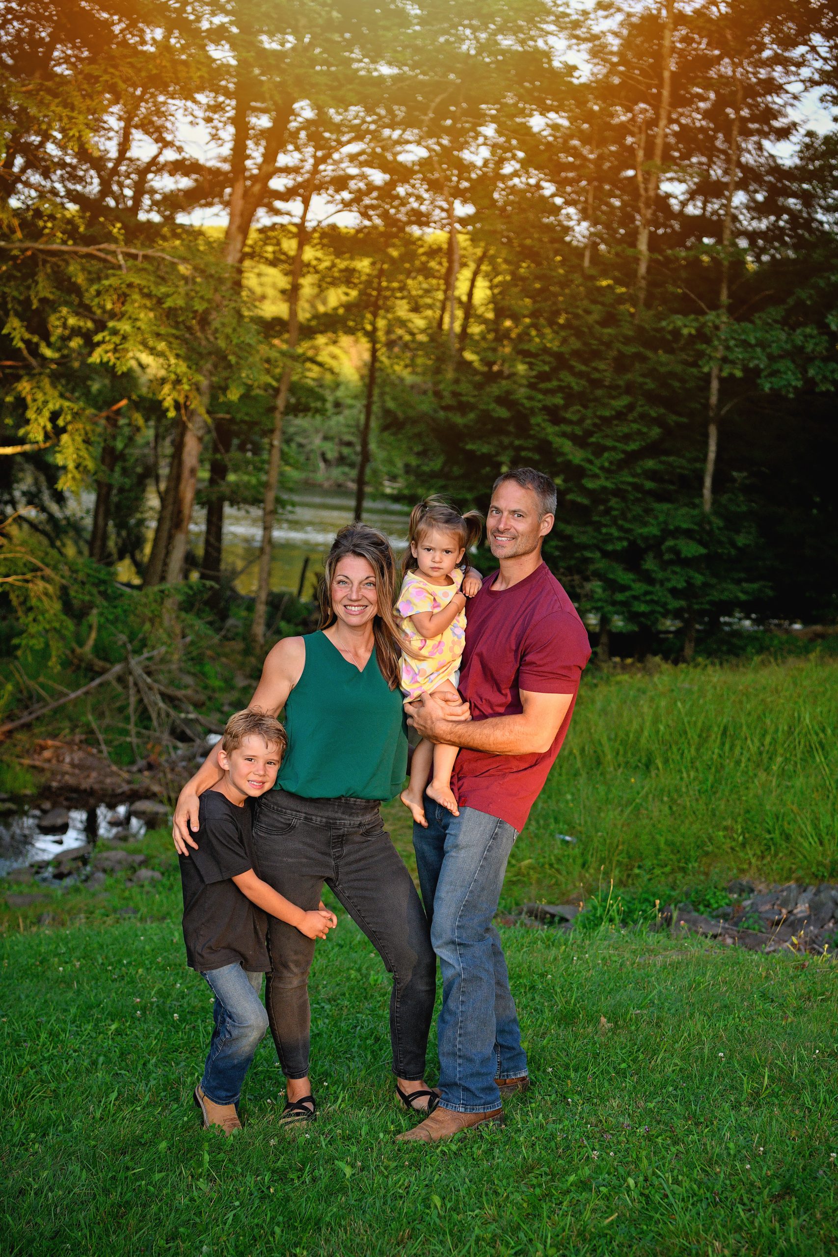Cheryl and her family