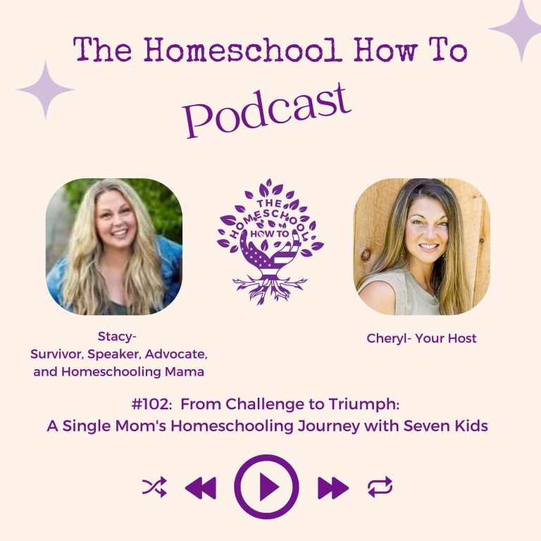 Read more about the article #102: From Challenge to Triumph: A Single Mom’s Homeschooling Journey with Seven Kids