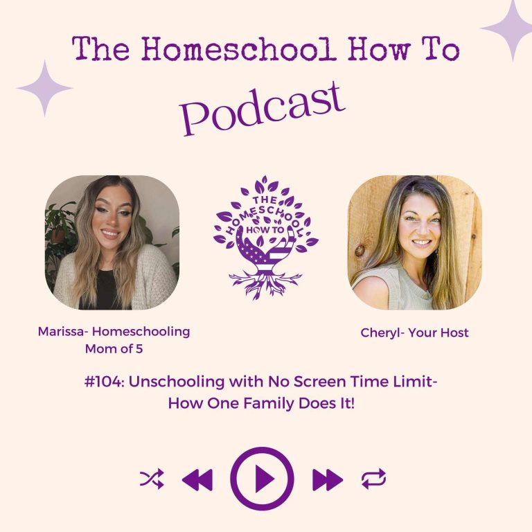 Read more about the article #104: Unschooling with No Screen Time Limits- How One Family Does It!