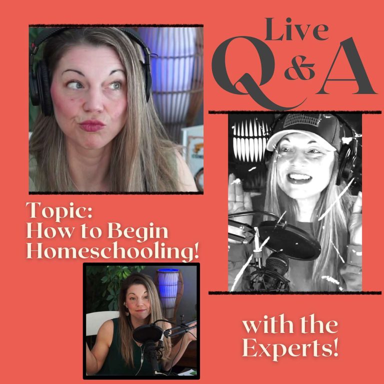 Read more about the article LIVE Q&A Session with Homeschooling Experts: How to Begin Homeschooling