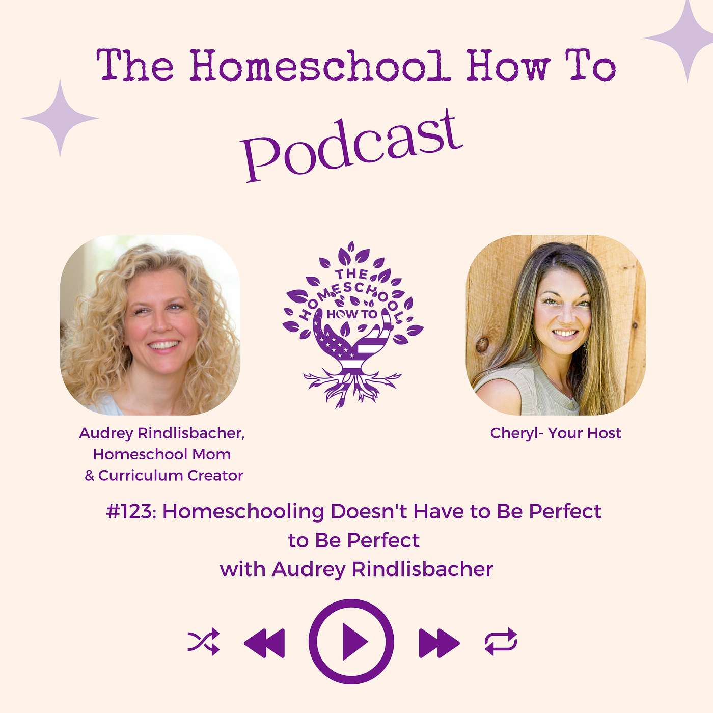 Read more about the article #123: Homeschooling Doesn’t Have to Be Perfect.. To Be Perfect—with Audrey Rindlisbacher