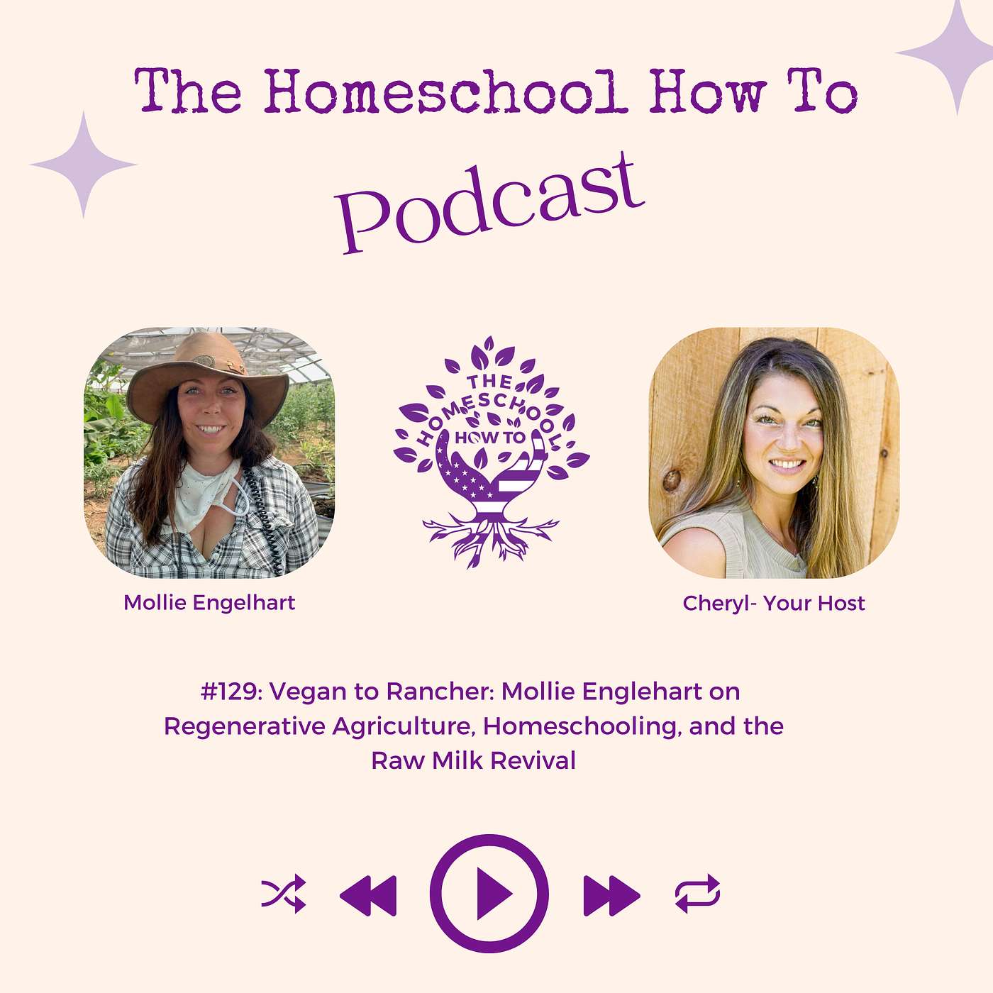 Read more about the article #129: Vegan to Rancher: Mollie Englehart on Regenerative Agriculture, Homeschooling, and the Raw Milk Revival