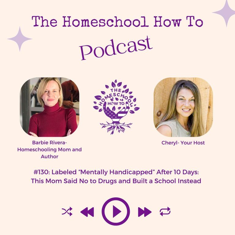 Read more about the article #130: Labeled “Mentally Handicapped” After 10 Days: This Mom Said No to Drugs and Built a School Instead