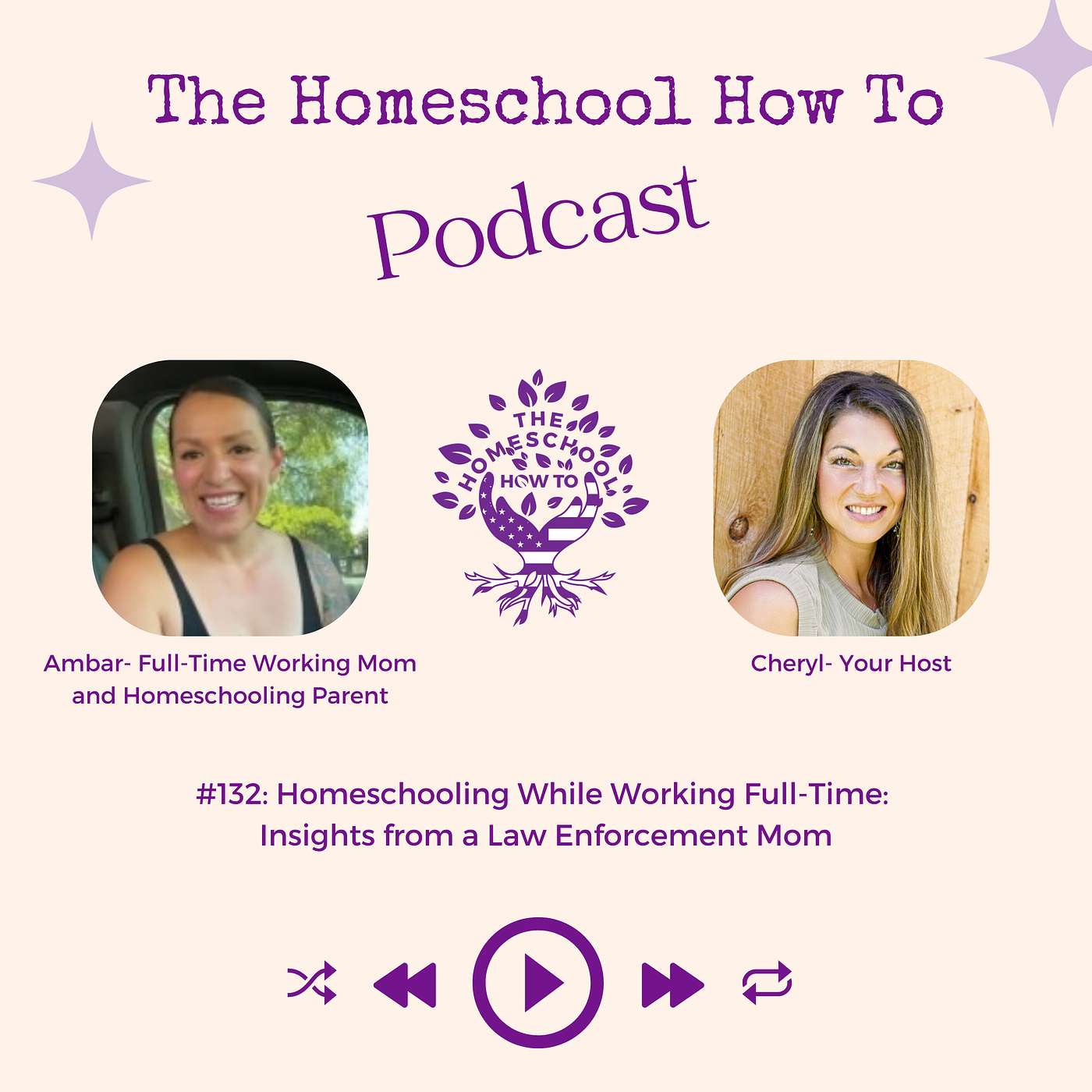 Read more about the article #132: Homeschooling While Working Full-Time: Insights from a Law Enforcement Mom