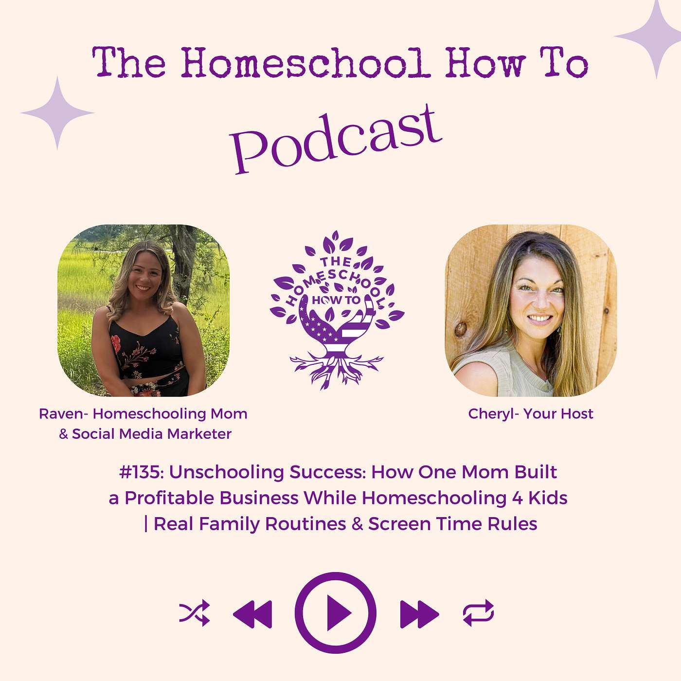 Read more about the article #135: Unschooling Success: How One Mom Built a Profitable Business While Homeschooling 4 Kids | Real Family Routines & Screen Time Rules