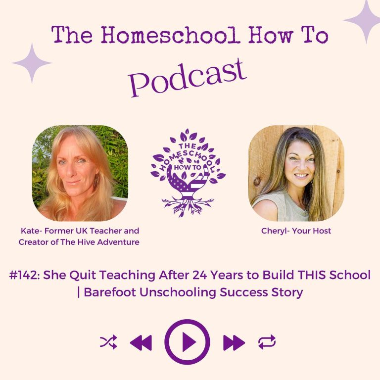 Read more about the article #142: She Quit Teaching After 24 Years to Build THIS School | Barefoot Unschooling Success Story