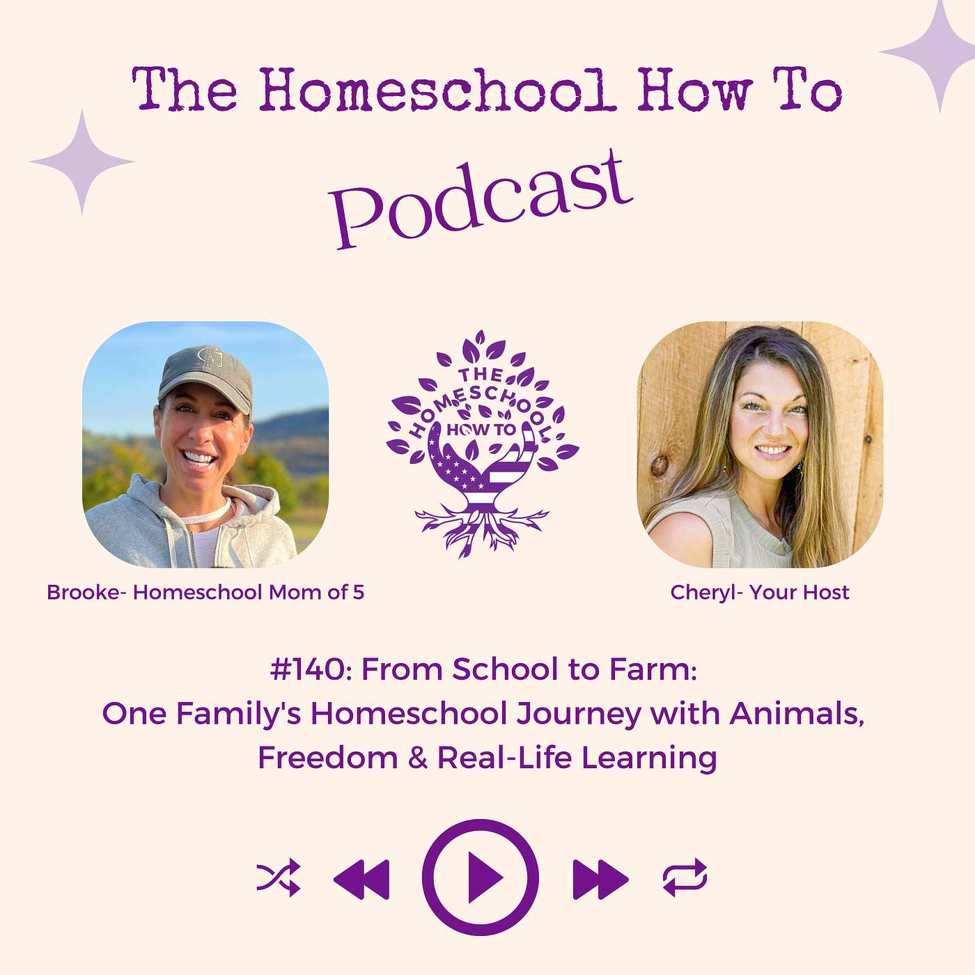 Read more about the article #140: From School to Farm: One Family’s Homeschool Journey with Animals, Freedom & Real-Life Learning