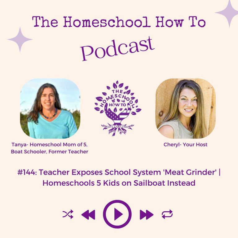 Read more about the article #144: Teacher Exposes School System ‘Meat Grinder’ | Homeschools 5 Kids on Sailboat Instead