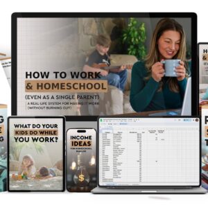 How to Work & Homeschool (Even As A Single Parent!) Course