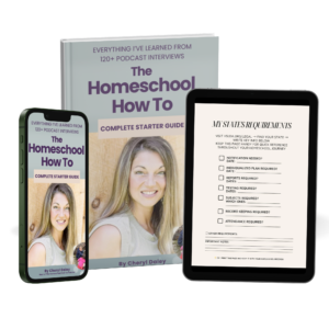 The Homeschool How To Complete Starter Guide Ebook