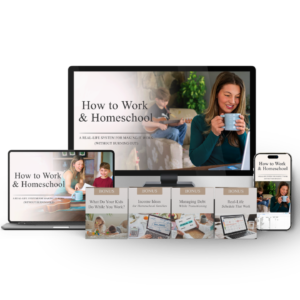 How to Work & Homeschool (Without Burning Out)